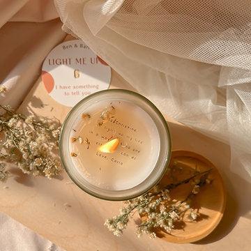 Secret Message Scented Candle