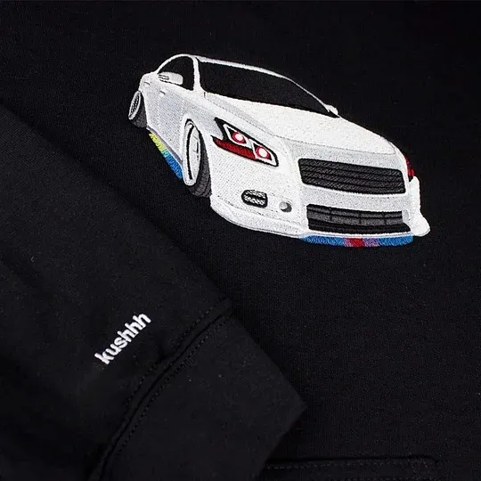 Custom Car Embroidered Shirt – Perfect Gift for Car Lovers and Couples!!!