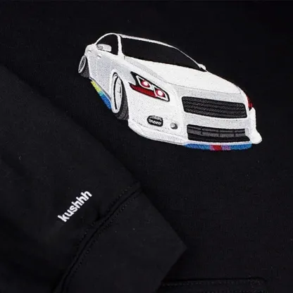 Custom Car Embroidered Shirt – Perfect Gift for Car Lovers and Couples!!!