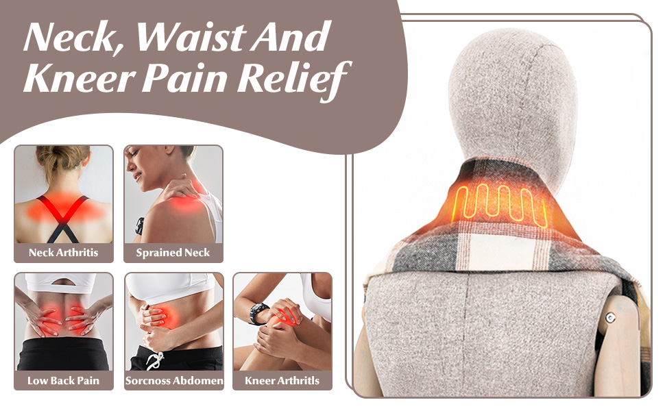 Neck,Wasist and kneer, pain relief