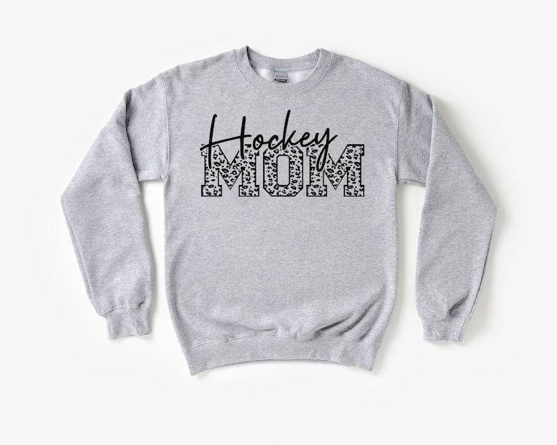 Hockey Mom Sweatshirt,Sport Mom Sweatshirt, Hockey Game Day,  Game Day Sweatshirt,Hockey Sweatshirt,Hockey Mom Crewneck Sweatshirt