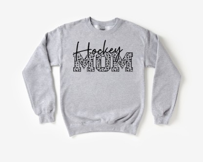 Hockey Mom Sweatshirt,Sport Mom Sweatshirt, Hockey Game Day,  Game Day Sweatshirt,Hockey Sweatshirt,Hockey Mom Crewneck Sweatshirt