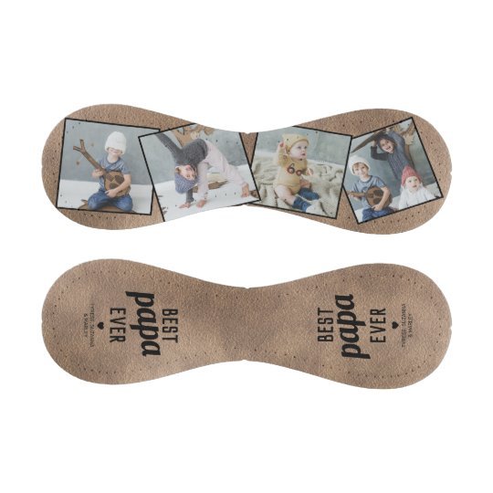 Personalized Vintage Best Papa Ever Memento Photo Father's Day Baseball Gifts For Dad, Son, Grandpa