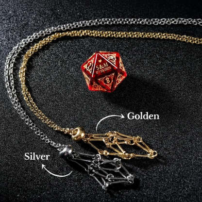 Custom Anniversary D20 Dice, Personalized Gift