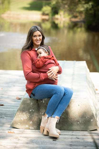 Latched Mama Harbor Snap Nursing Pullover