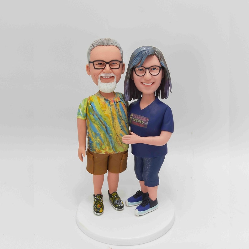 Personalized Couple Bobbleheads Wedding Gifts For Couple,Unique Christmas Gifts For Couples
