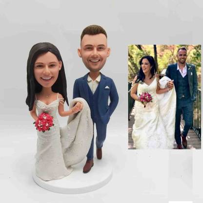 Personalized Couple Bobbleheads Wedding Gifts For Couple,Unique Christmas Gifts For Couples