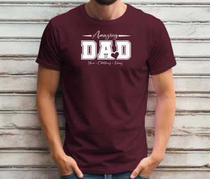 Personalized dad hoodie, Custom Father's Hoodie, Winter Gift for Dad