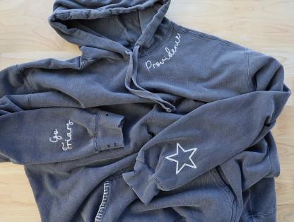 VINTAGE CUSTOM CREW-Custom Embroidered Hand Distressed Crew Neck Sweatshirt