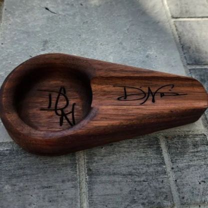 Personalized Name Walnut Cigar Ash Tray