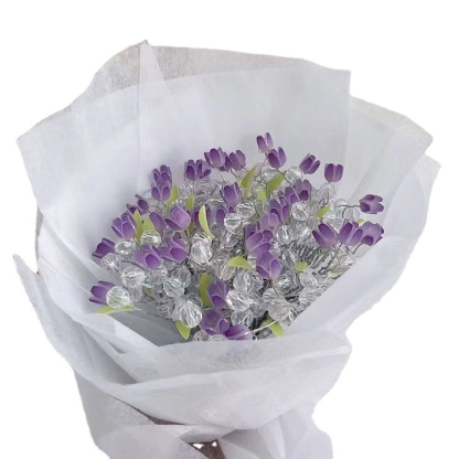 DIY Tulip Bouquet Gift Kit Set With Tutorial
