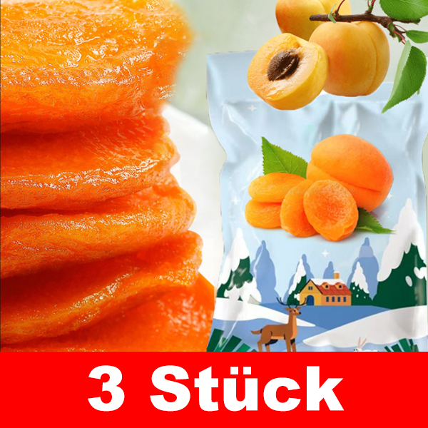 Süß-saure ungesüßte getrocknete Aprikosen