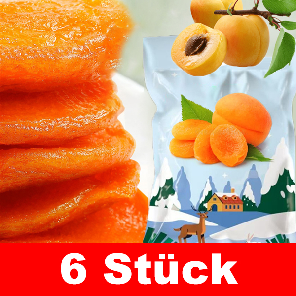 Süß-saure ungesüßte getrocknete Aprikosen