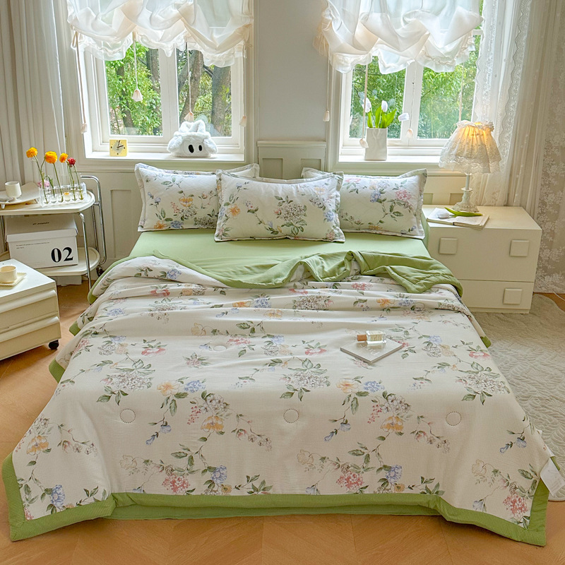 Bubble Cotton Summer Comforter