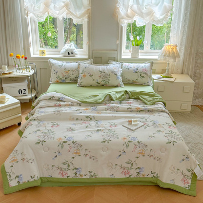 Bubble Cotton Summer Comforter