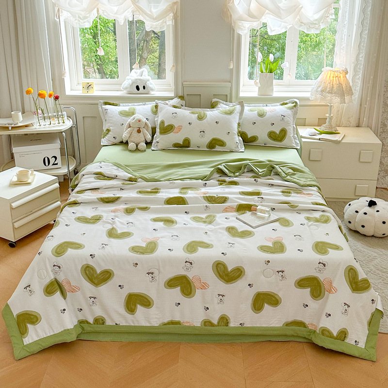 Bubble Cotton Summer Comforter