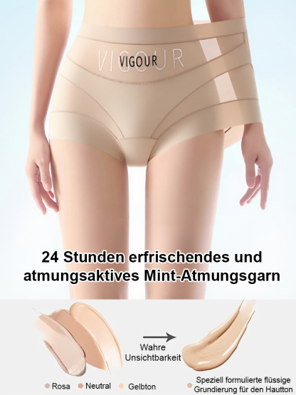 Bauch weg, Po geliftet! Der nahtlose, antibakterielle Wunder-Slip ohne Einengen.