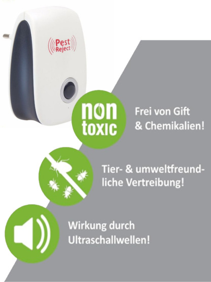 Ultraschall Insektenschutzmittel