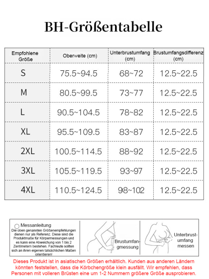 【Für vollere Oberweiten】Schlank machender, stoßdämpfender, leichter Sport-BH