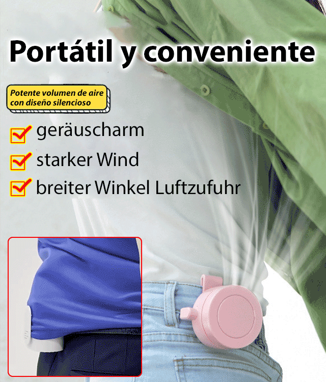 3 Seconds Cooling Leafless Mobile Air Conditioner