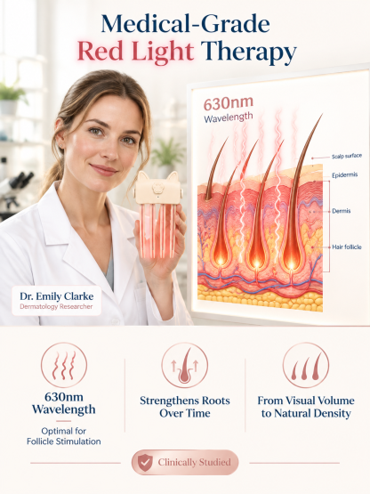 Banish flat hair! Cordless root booster with red light for XXL volume.
