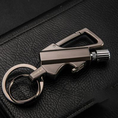 Feuerzeug, Flaschenöffner, Schlüsselanhänger 3-in-1 | Multifunktionaler Schlüsselanhänger-Flaschenöf