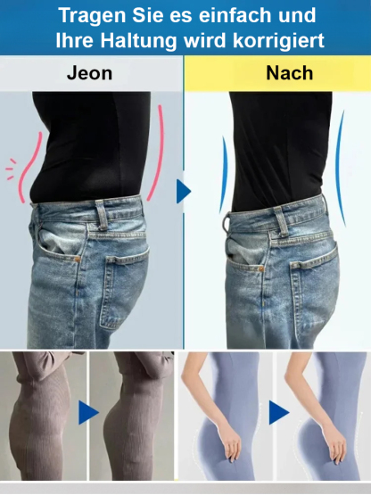 Bauch weg, Po geliftet! Der nahtlose, antibakterielle Wunder-Slip ohne Einengen.