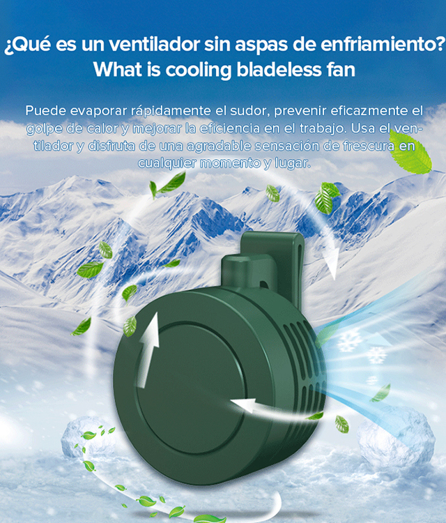 3 Seconds Cooling Leafless Mobile Air Conditioner