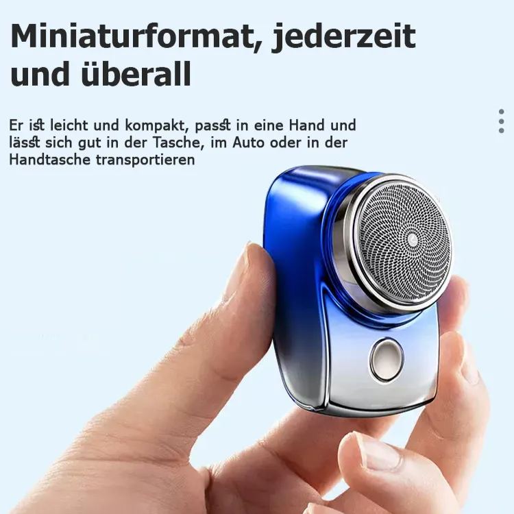 New Travel Portable Razor mit kleinen quadratischen Fall
