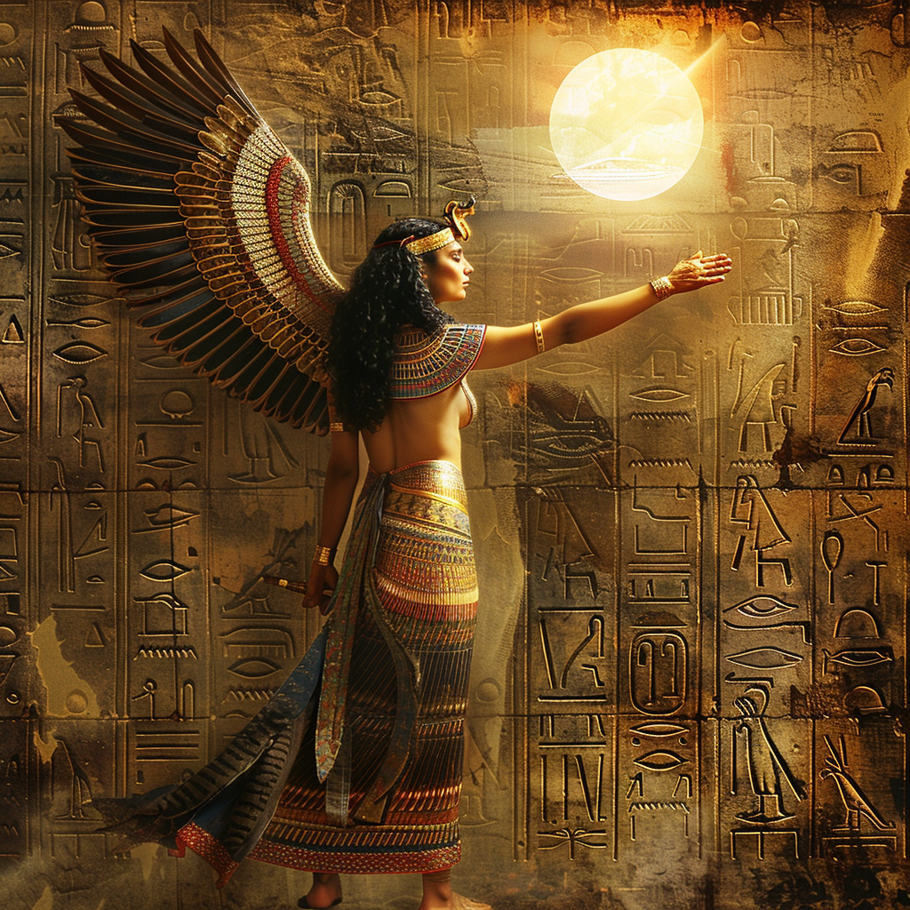 The Divine Light of Egyptian Goddesses