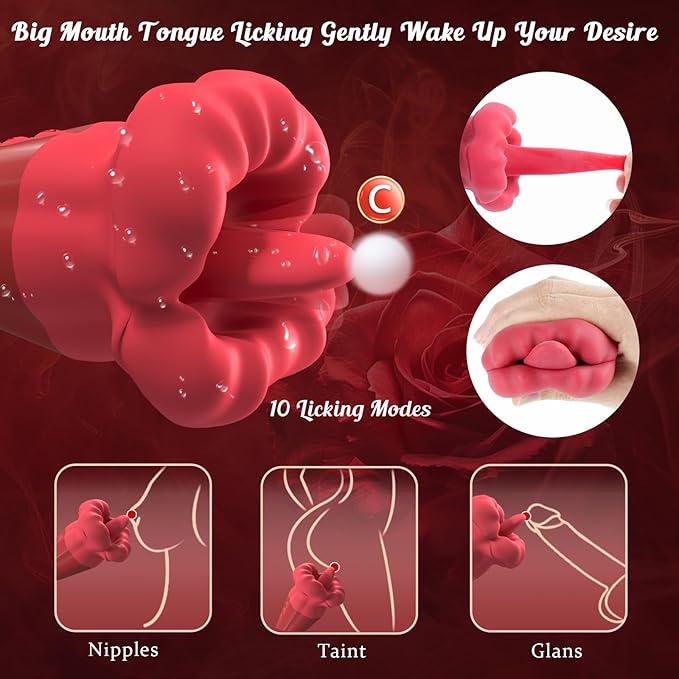 2 in 1 Rose🌹🌹 -- Vibrator for women💖💖-suzhom