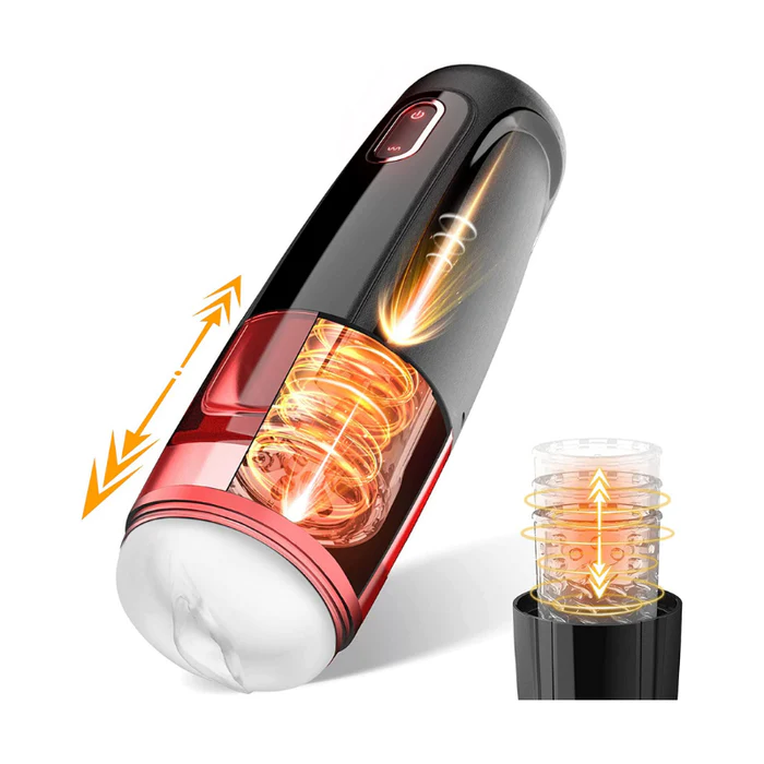 Sexy Moaning Rotating & Thrusting Masturbator Cup