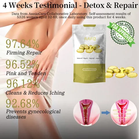 AAFQ™ Instant Itching Stopper & Detox and Slimming & Firming Repair & Pink and Tender Natural Capsules PRO-suzhom