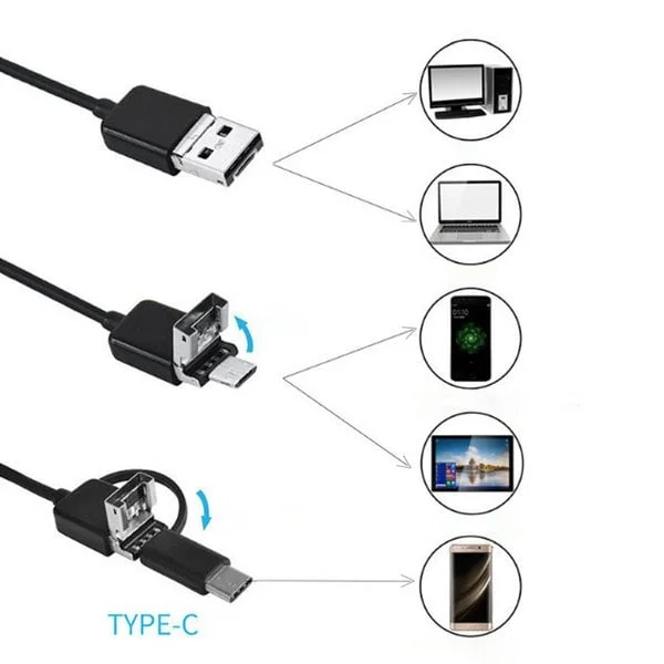USB/WIFI Endoscope ( Universal across all platforms )