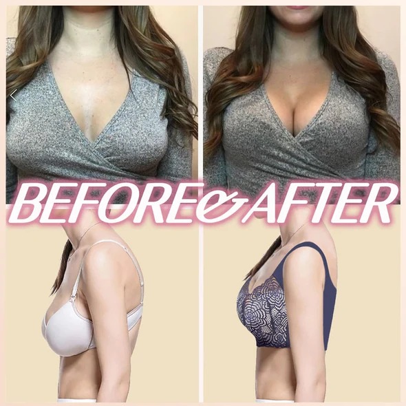 Healthfit™ Tourmaline Lymphatic Detoxification Shaping and Powerful Lifting & Breast Enhancement Bra-suzhom