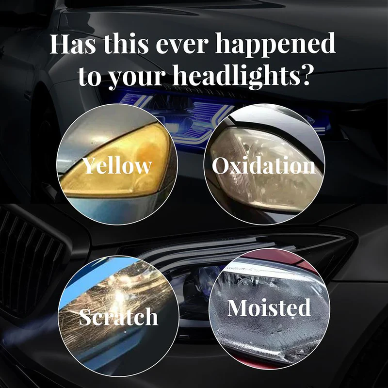CAR HEADLIGHT INNOVATIVE REPAIR FLUID