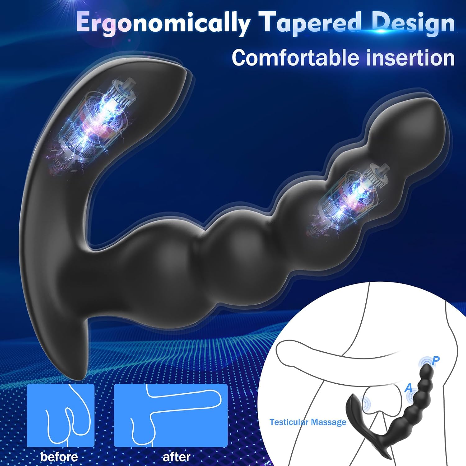 💥2024 Strong Series is specially launched😍-Vibrating Anal Beads Butt Plug,