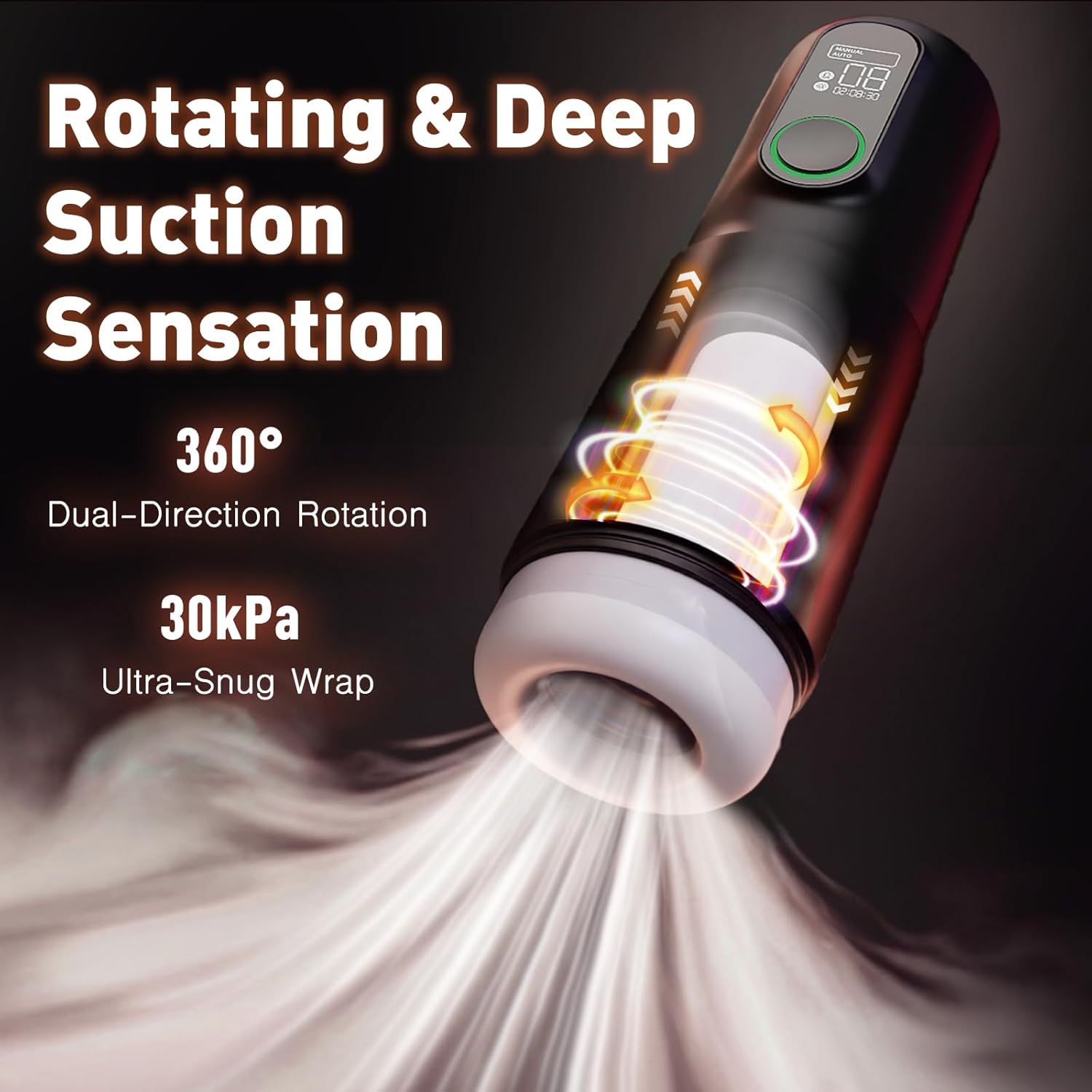 A Man's Power Station--"Black Hole" Strong Suction