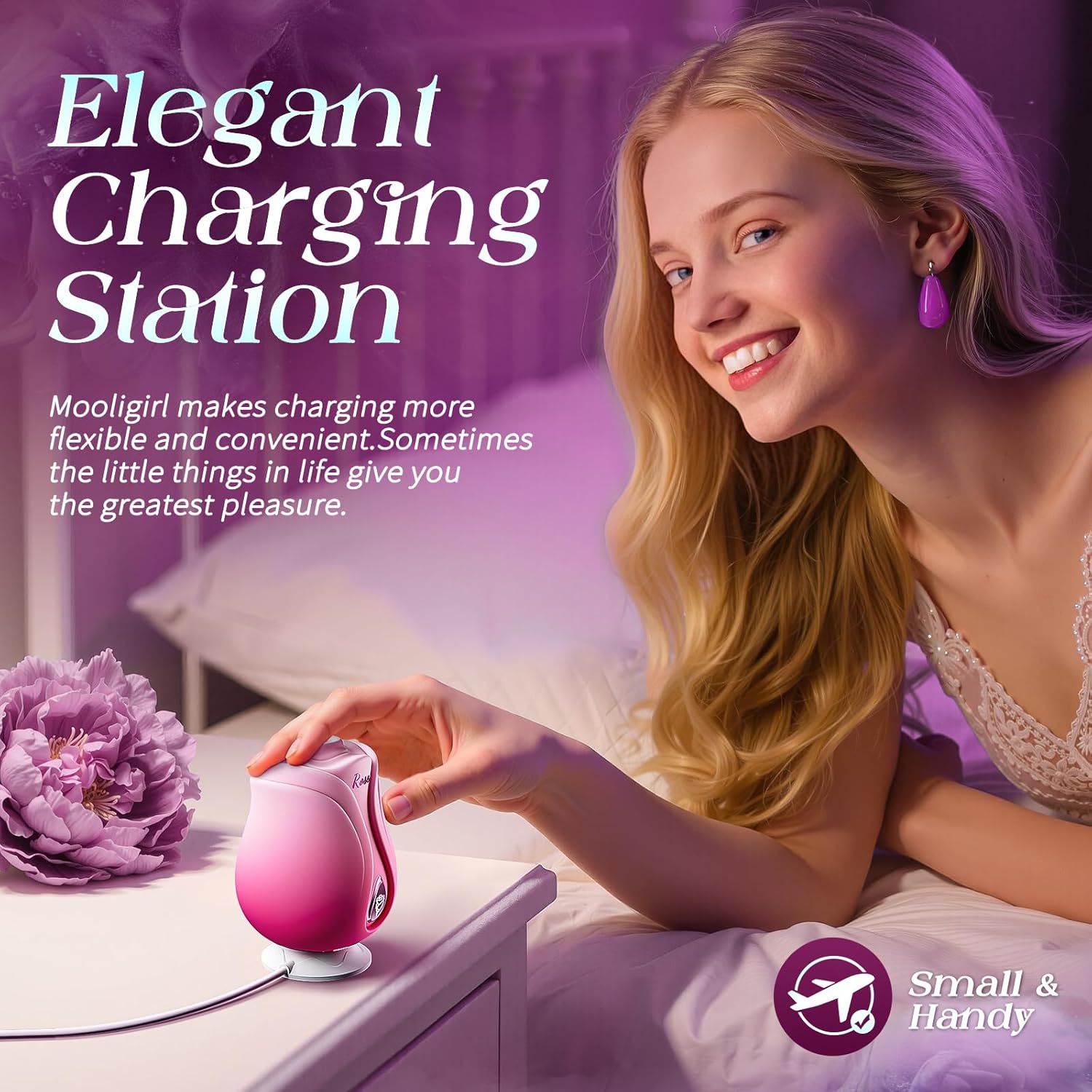 Let Desire Blossom in the Palm of Your Hand — The Rose Suction Toy