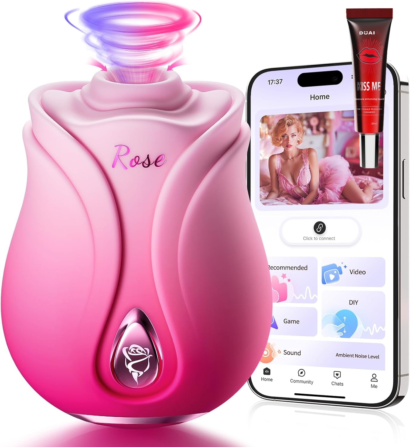 Let Desire Blossom in the Palm of Your Hand — The Rose Suction Toy