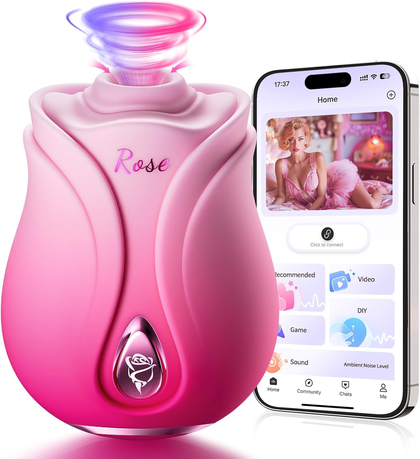 Let Desire Blossom in the Palm of Your Hand — The Rose Suction Toy