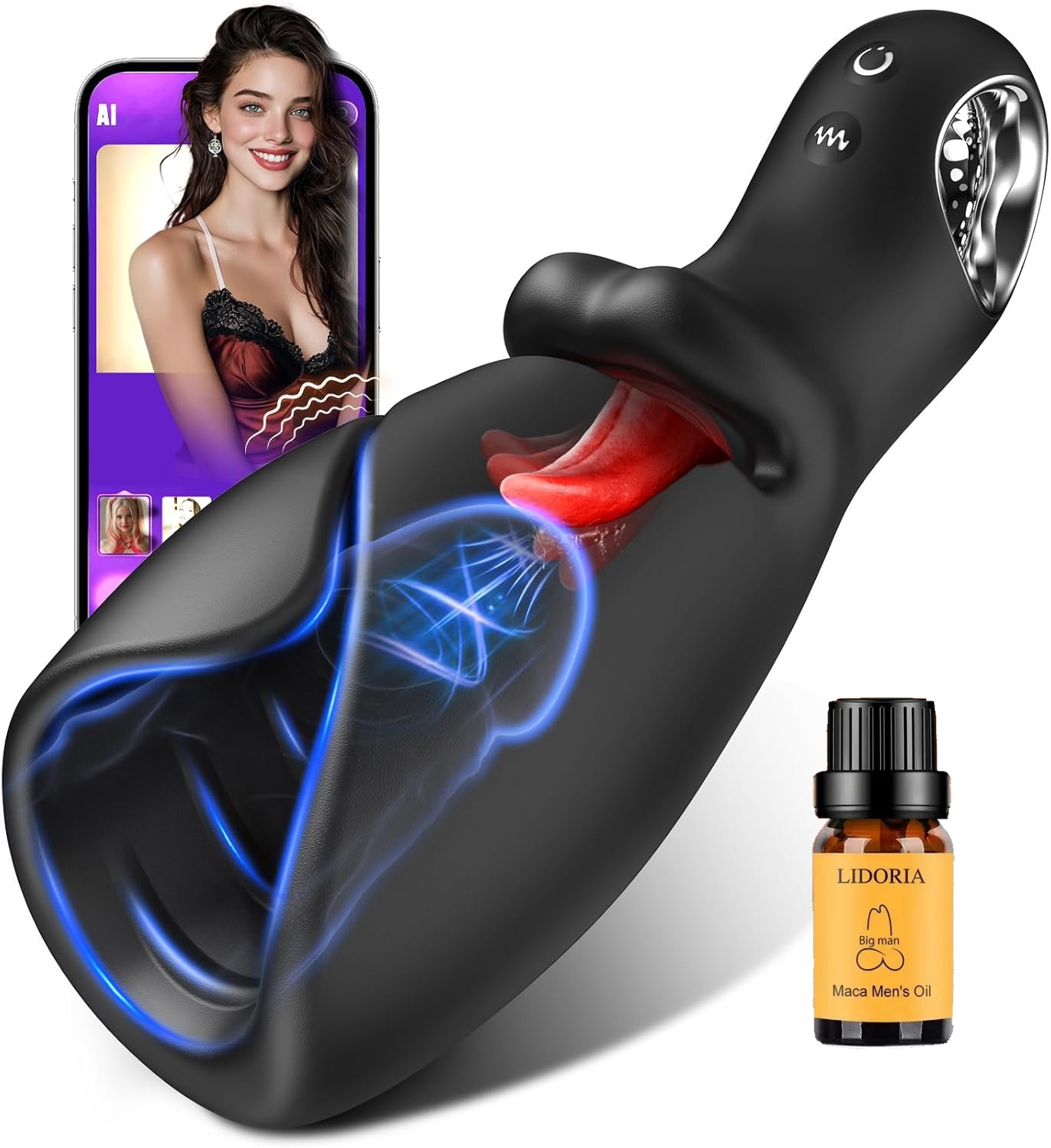 The "Greedy Tongue" — Penis Trainer