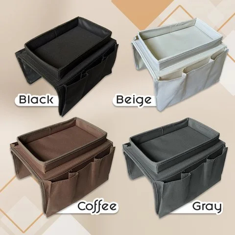 (🔥Last Day Promotion-48%OFF)Sofa armrest tray with storage box