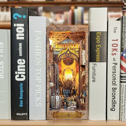 Dragon Castle DIY Book Nook Kit