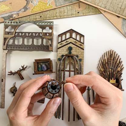 Dragon Castle DIY Book Nook Kit
