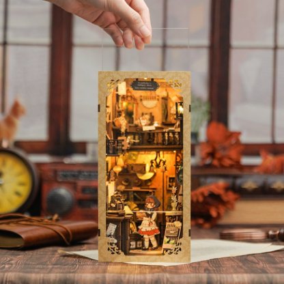 Book Nooks DIY 3D Wooden Puzzle (Best Seller)