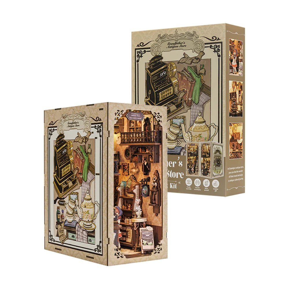 Grandfather's Antique Store DIY Book Nook Kit