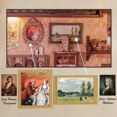 Grandfather's Antique Store DIY Book Nook Kit