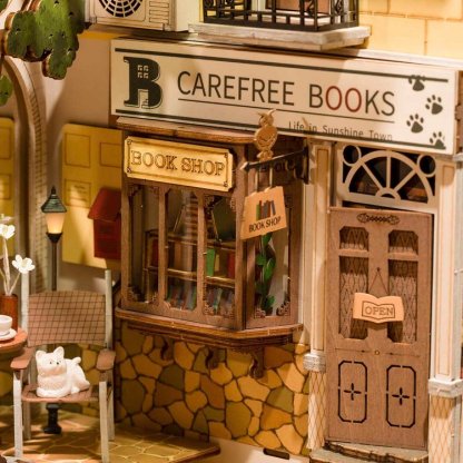 Book Nooks DIY 3D Wooden Puzzle (Best Seller)