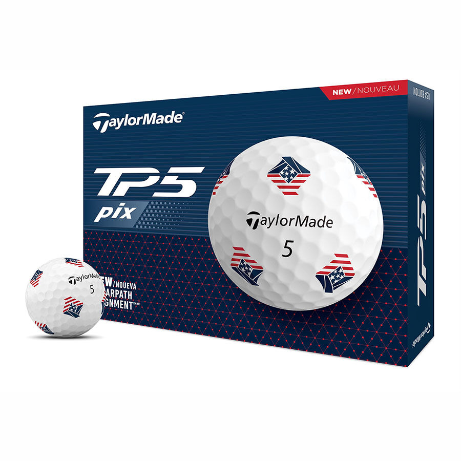 TP5 Pix USA Golf Balls image number 0